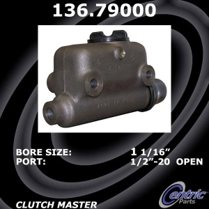 Centric Premium Clutch Master Cylinder for Ford F-250 - 136.79000