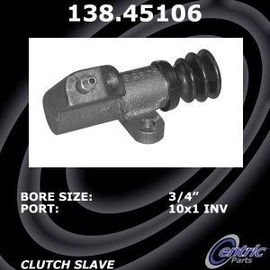 Centric Premium Clutch Slave Cylinder for Ford Probe - 138.45106
