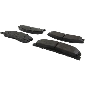 Centric Posi Quiet™ Extended Wear Semi-Metallic Front Disc Brake Pads for 2014 Lincoln MKS - 106.16110