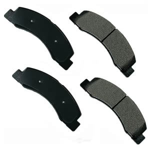 Akebono Pro-ACT™ Ultra-Premium Ceramic Front Disc Brake Pads for 2003 Ford Excursion - ACT824