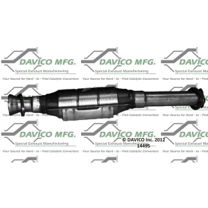 Davico Direct Fit Catalytic Converter and Pipe Assembly for Ford Probe - 14495