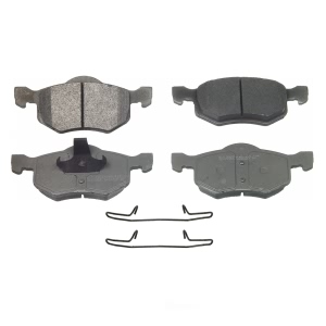 Wagner ThermoQuiet Semi-Metallic Disc Brake Pad Set for 2003 Ford Escape - MX843