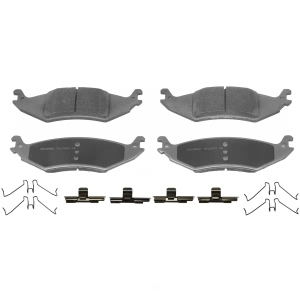 Wagner Thermoquiet Semi Metallic Rear Disc Brake Pads for 2006 Ford E-150 - MX1046
