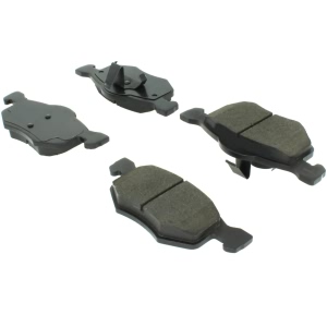 Centric Posi Quiet™ Extended Wear Semi-Metallic Front Disc Brake Pads for 2007 Ford Escape - 106.08430