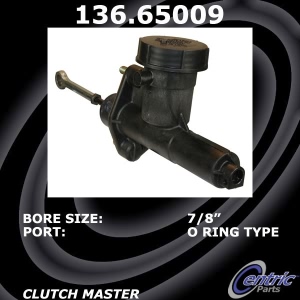 Centric Premium Clutch Master Cylinder for Ford F-250 - 136.65009