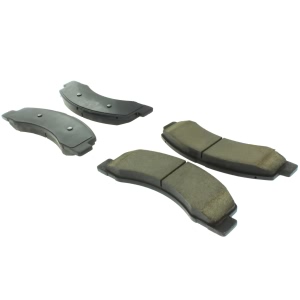 Centric Posi Quiet™ Ceramic Front Disc Brake Pads for 2005 Ford Excursion - 105.07560