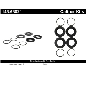 Centric Front Disc Brake Caliper Repair Kit for Mercury Cougar - 143.63021