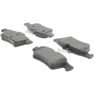 Centric Posi Quiet™ Semi-Metallic Rear Disc Brake Pads for 2017 Ford Transit Connect - 104.10950