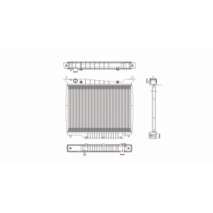 TYC Engine Coolant Radiator for Ford Expedition - 2609