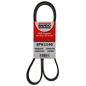 BANDO Rib Ace™ V-Ribbed Serpentine Belt for Lincoln MKX - 6PK1140