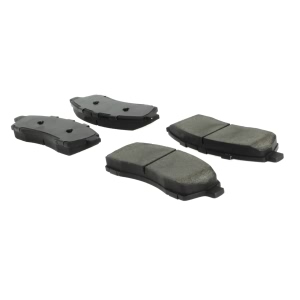 Centric Posi Quiet™ Ceramic Rear Disc Brake Pads for 1999 Ford F-250 Super Duty - 105.07570