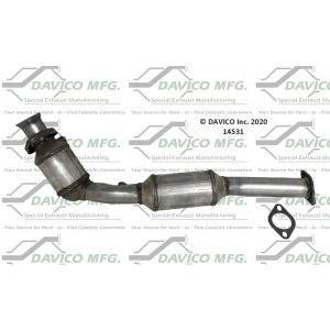 Davico Direct Fit Catalytic Converter and Pipe Assembly for Lincoln - 14531