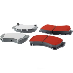 Centric Posi Quiet Pro™ Ceramic Front Disc Brake Pads for Mercury Milan - 500.11640