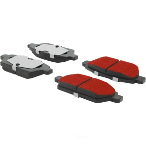 Centric Posi Quiet Pro™ Ceramic Rear Disc Brake Pads for 2012 Lincoln MKZ - 500.11610