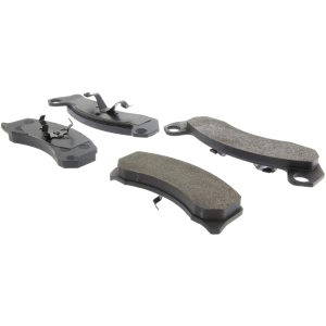 Centric Posi Quiet™ Semi-Metallic Front Disc Brake Pads for 1984 Lincoln Mark VII - 104.02000