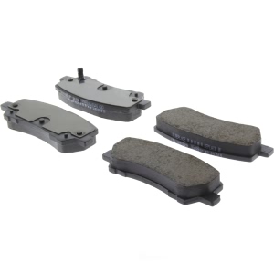 Centric Posi Quiet™ Ceramic Rear Disc Brake Pads for 2016 Ford Mustang - 105.17931