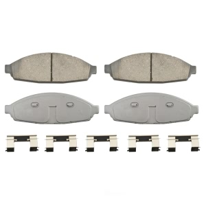 Wagner Thermoquiet Ceramic Front Disc Brake Pads for 2007 Ford Crown Victoria - QC931