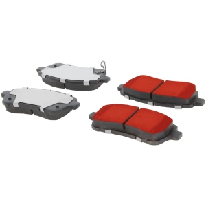 Centric Posi Quiet Pro™ Ceramic Front Disc Brake Pads for Ford Fiesta - 500.14540