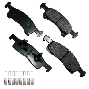 Akebono Pro-ACT™ Ultra-Premium Ceramic Front Disc Brake Pads for 2004 Ford Expedition - ACT934