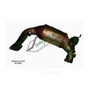 Davico Exhaust Manifold with Integrated Catalytic Converter for Ford Fusion - 19247