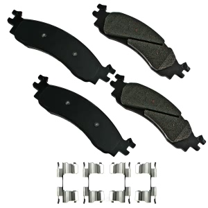 Akebono Pro-ACT™ Ultra-Premium Ceramic Front Disc Brake Pads for Ford Explorer Sport Trac - ACT1158