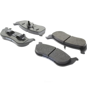 Centric Posi Quiet™ Semi-Metallic Brake Pads With Hardware for 2003 Ford Explorer - 104.08810