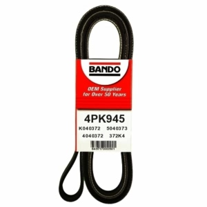 BANDO Rib Ace™ V-Ribbed Serpentine Belt for Ford Festiva - 4PK945