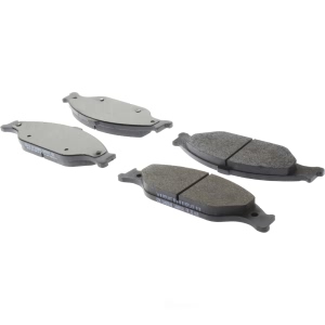 Centric Posi Quiet™ Semi-Metallic Brake Pads With Hardware for 2000 Ford Mustang - 104.08040