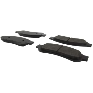 Centric Posi Quiet™ Extended Wear Semi-Metallic Rear Disc Brake Pads for 2011 Ford F-350 Super Duty - 106.13340