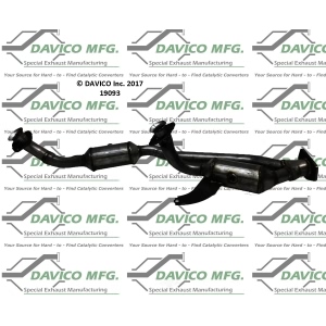 Davico Direct Fit Catalytic Converter and Pipe Assembly for Ford Windstar - 19093