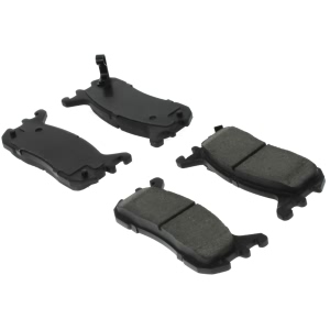 Centric Posi Quiet™ Ceramic Rear Disc Brake Pads for Ford Escort - 105.06360