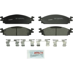Bosch QuietCast™ Premium Organic Front Disc Brake Pads for 2009 Lincoln MKS - BP1376