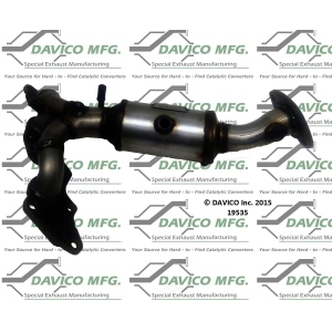 Davico Exhaust Manifold with Integrated Catalytic Converter for Ford Focus - 19535
