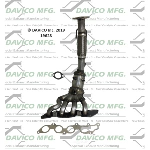 Davico Direct Fit Catalytic Converter for Ford Transit Connect - 19628