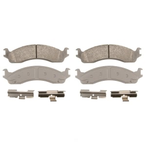 Wagner Thermoquiet Ceramic Front Disc Brake Pads for Ford E-350 Super Duty - QC655