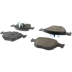 Centric Posi Quiet™ Extended Wear Semi-Metallic Front Disc Brake Pads for 2012 Ford Transit Connect - 106.09700
