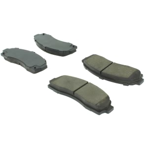 Centric Posi Quiet™ Extended Wear Semi-Metallic Front Disc Brake Pads for 2004 Ford Explorer - 106.08330