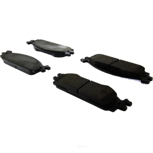 Centric Posi Quiet™ Semi-Metallic Front Disc Brake Pads for 2010 Lincoln MKT - 104.13760