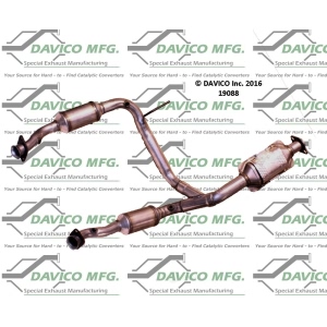 Davico Direct Fit Catalytic Converter and Pipe Assembly for Mercury Mountaineer - 19088
