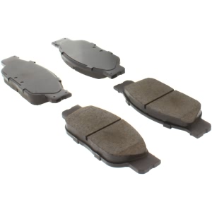 Centric Premium™ Semi-Metallic Brake Pads With Shims And Hardware for 2003 Ford Thunderbird - 300.08050