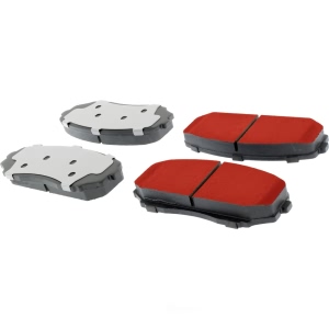 Centric Posi Quiet Pro™ Ceramic Front Disc Brake Pads for 2010 Lincoln MKX - 500.12580