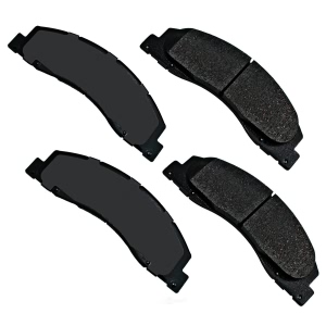 Akebono Pro-ACT™ Ultra-Premium Ceramic Front Disc Brake Pads for 2011 Ford E-350 Super Duty - ACT1328