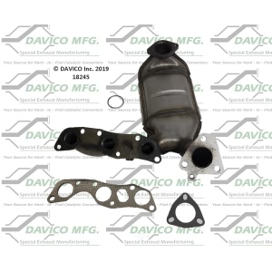 Davico Exhaust Manifold with Integrated Catalytic Converter for Mercury Villager - 18245