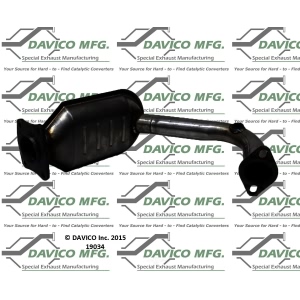 Davico Direct Fit Catalytic Converter and Pipe Assembly for Ford Focus - 19034