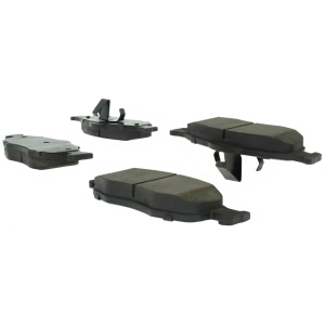 Centric Posi Quiet™ Semi-Metallic Front Disc Brake Pads for 1995 Ford Contour - 104.06480
