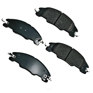 Akebono Pro-ACT™ Ultra-Premium Ceramic Front Disc Brake Pads for 2010 Ford Focus - ACT1339