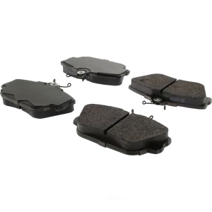 Centric Posi Quiet™ Extended Wear Semi-Metallic Front Disc Brake Pads for 1998 Lincoln Continental - 106.05980