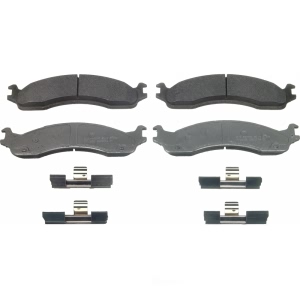 Wagner Thermoquiet Semi Metallic Front Disc Brake Pads for 1997 Ford E-350 Econoline - MX655