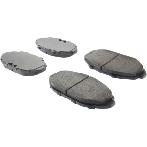 Centric Posi Quiet™ Semi-Metallic Front Disc Brake Pads for Lincoln Town Car - 104.07480