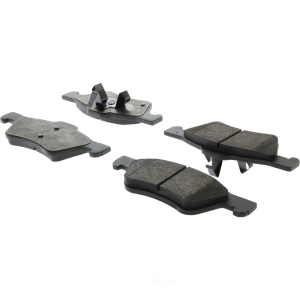Centric Posi Quiet™ Semi-Metallic Brake Pads With Hardware for 2004 Ford Escape - 104.10470